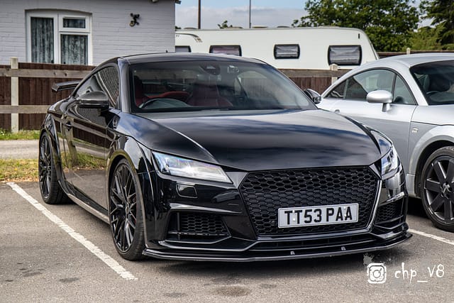 Audi TT Addicts meet at Rivos Hub Sandford - ColinHillPhotography.uk