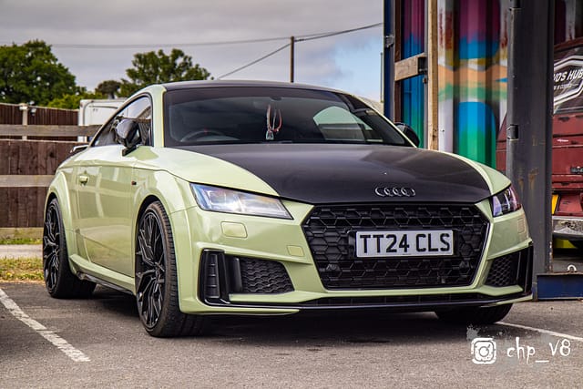 Audi TT Addicts meet at Rivos Hub Sandford - ColinHillPhotography.uk