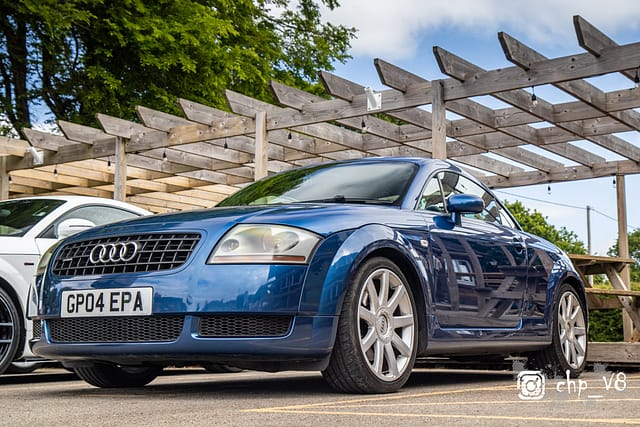Audi TT Addicts meet at Rivos Hub Sandford - ColinHillPhotography.uk