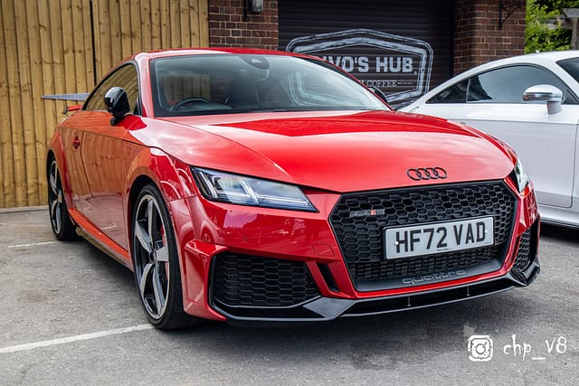 Audi TT Addicts meet at Rivos Hub Sandford - ColinHillPhotography.uk