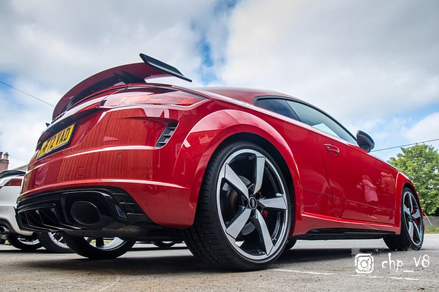 Audi TT Addicts meet at Rivos Hub Sandford - ColinHillPhotography.uk