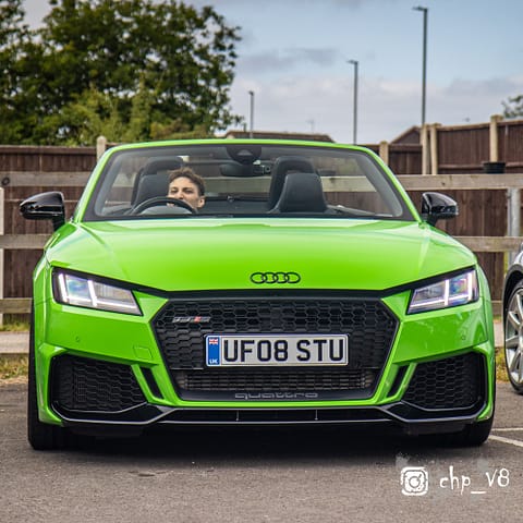 Audi TT Addicts meet at Rivos Hub Sandford - ColinHillPhotography.uk