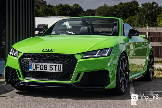 Audi TT Addicts meet at Rivos Hub Sandford - ColinHillPhotography.uk