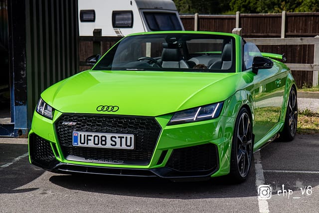 Audi TT Addicts meet at Rivos Hub Sandford - ColinHillPhotography.uk