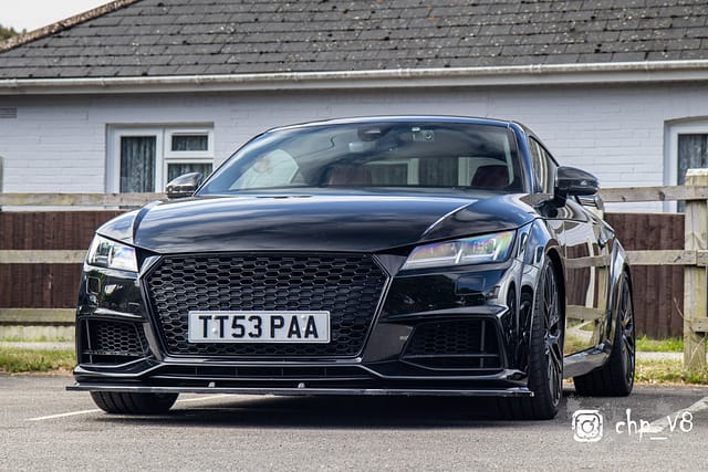 Audi TT Addicts meet at Rivos Hub Sandford - ColinHillPhotography.uk