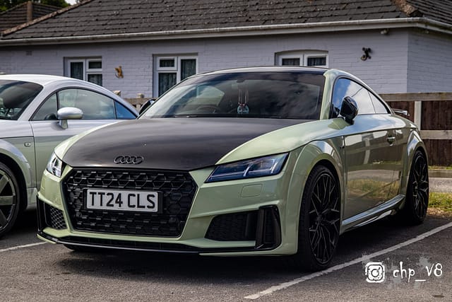 Audi TT Addicts meet at Rivos Hub Sandford - ColinHillPhotography.uk