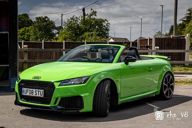 Audi TT Addicts meet at Rivos Hub Sandford - ColinHillPhotography.uk
