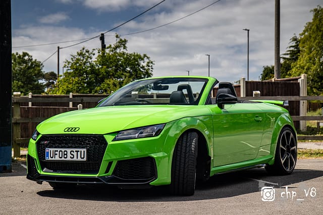 Audi TT Addicts meet at Rivos Hub Sandford - ColinHillPhotography.uk