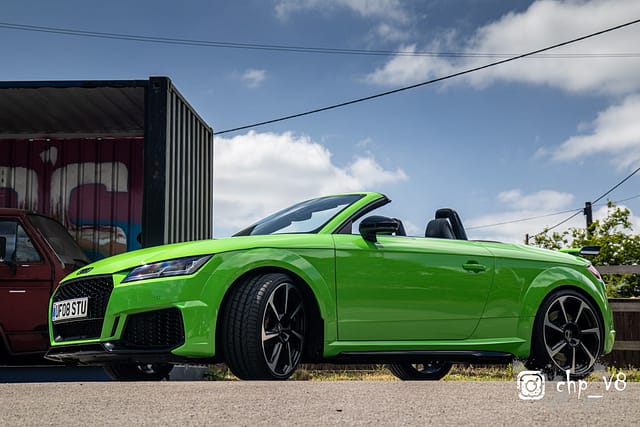 Audi TT Addicts meet at Rivos Hub Sandford - ColinHillPhotography.uk