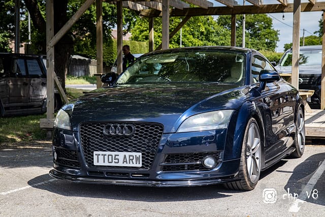 Audi TT Addicts meet at Rivos Hub Sandford - ColinHillPhotography.uk