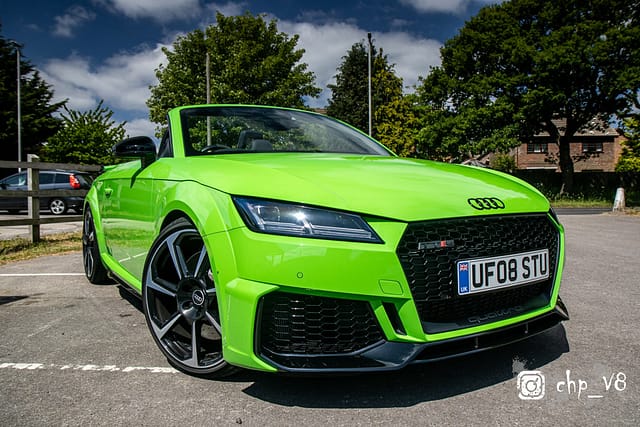 Audi TT Addicts meet at Rivos Hub Sandford - ColinHillPhotography.uk