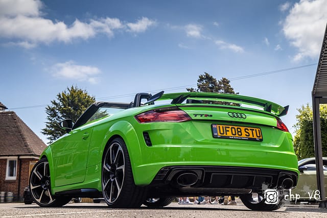 Audi TT Addicts meet at Rivos Hub Sandford - ColinHillPhotography.uk