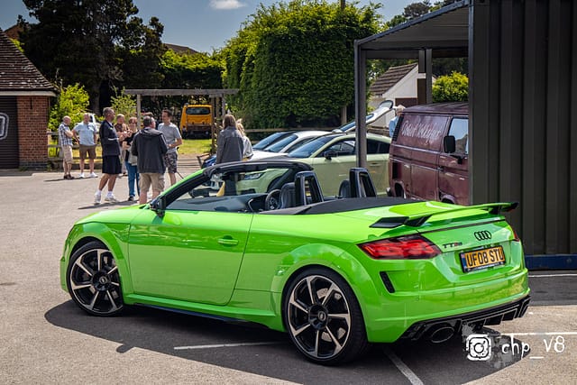 Audi TT Addicts meet at Rivos Hub Sandford - ColinHillPhotography.uk