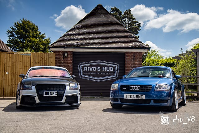 Audi TT Addicts meet at Rivos Hub Sandford - ColinHillPhotography.uk
