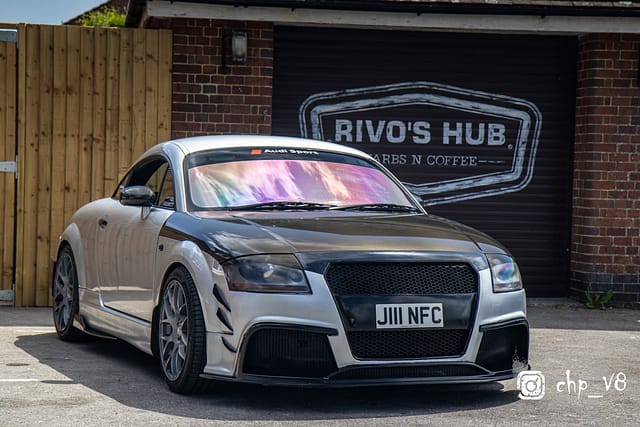 Audi TT Addicts meet at Rivos Hub Sandford - ColinHillPhotography.uk