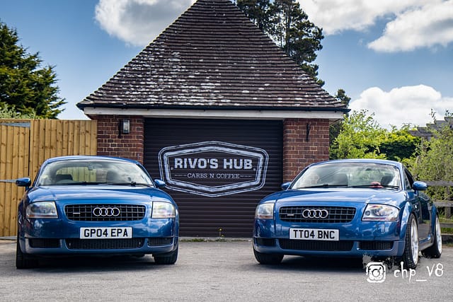 Audi TT Addicts meet at Rivos Hub Sandford - ColinHillPhotography.uk
