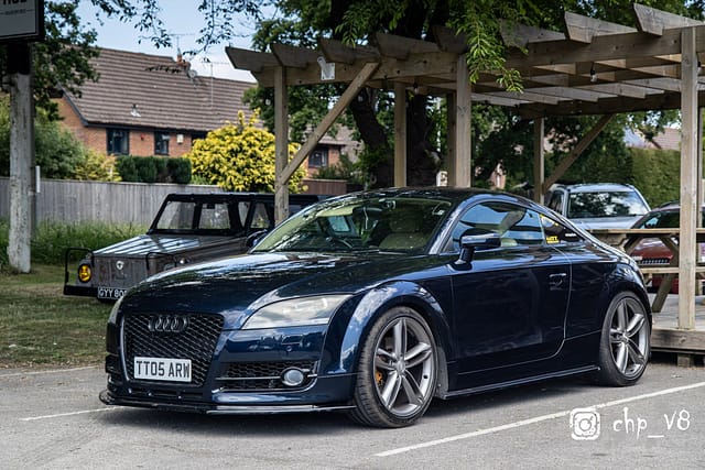 Audi TT Addicts meet at Rivos Hub Sandford - ColinHillPhotography.uk