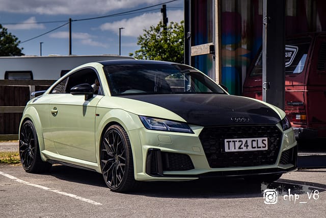 Audi TT Addicts meet at Rivos Hub Sandford - ColinHillPhotography.uk