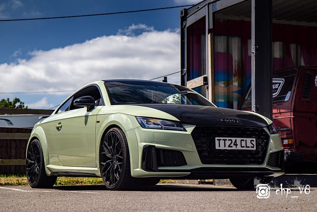 Audi TT Addicts meet at Rivos Hub Sandford - ColinHillPhotography.uk