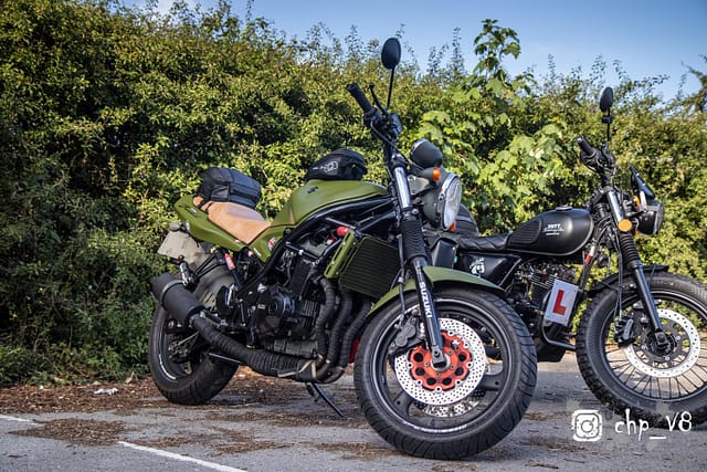 Bike Night at Rivos Hub Sandford - colinhillphotography.uk