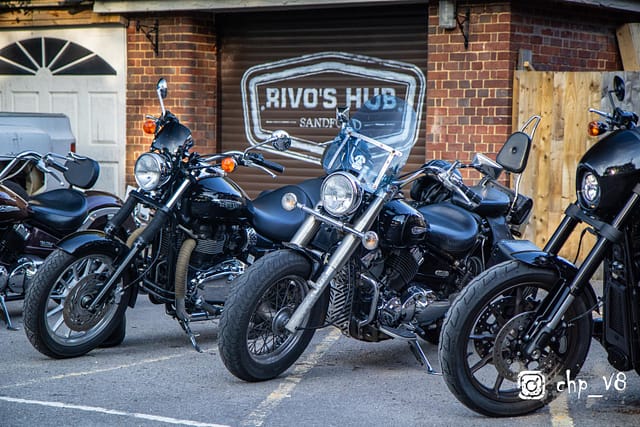 Bike Night at Rivos Hub Sandford - colinhillphotography.uk