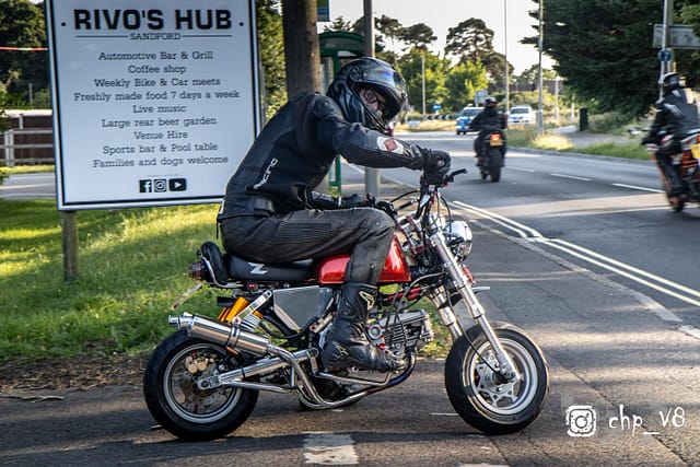 Bike Night at Rivos Hub Sandford - colinhillphotography.uk