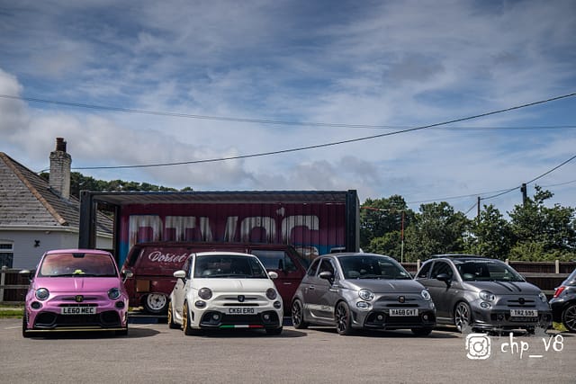 Rivos Hub BAD Abarth Breakfast Meet - colinhillphotography.uk