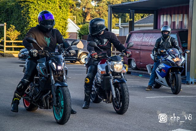Bike Night at Rivos Hub Sandford - ColinHillPhotography.uk