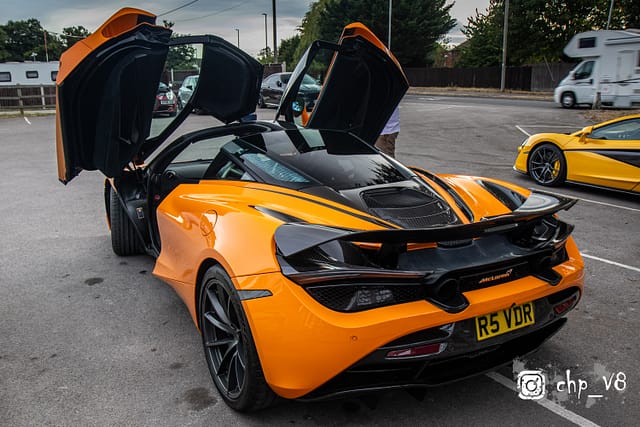 Mclaren at Rivos Hub Sandford - colinhillphotography.uk