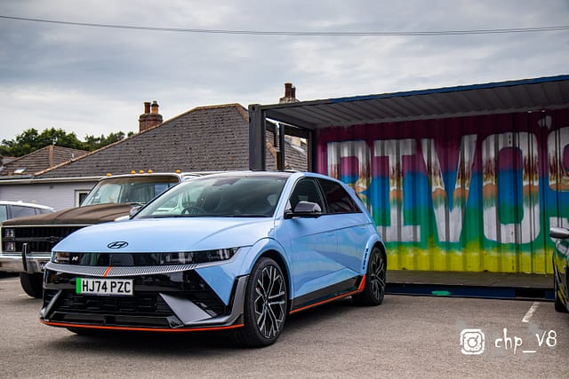 Dorset EVs at Rivos Hub Sandford - colinhillphotography.uk