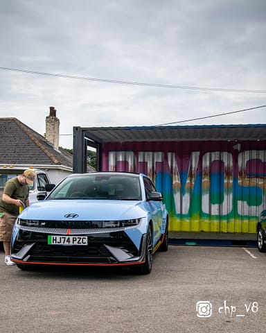 Dorset EVs at Rivos Hub Sandford - colinhillphotography.uk