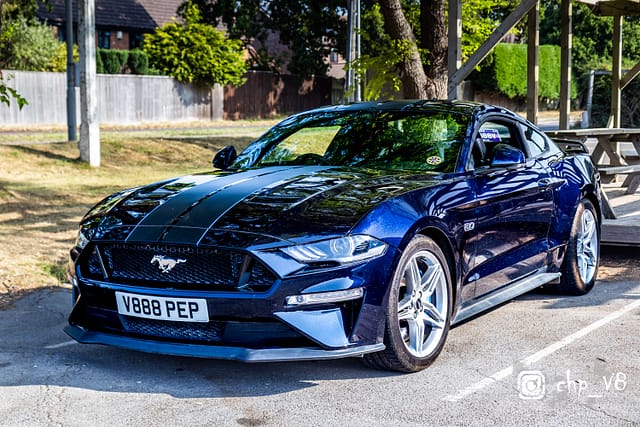 Mustang Breakfast Meet at Rivos Hub - colinhillphotography.uk