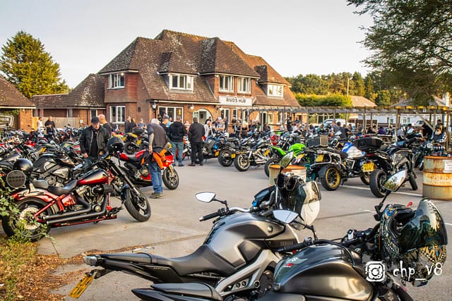 Bike Night at Rivos Hub Sandford - ColinHillPhotography.uk