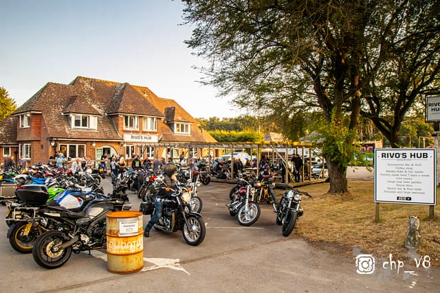 Bike Night at Rivos Hub Sandford - ColinHillPhotography.uk