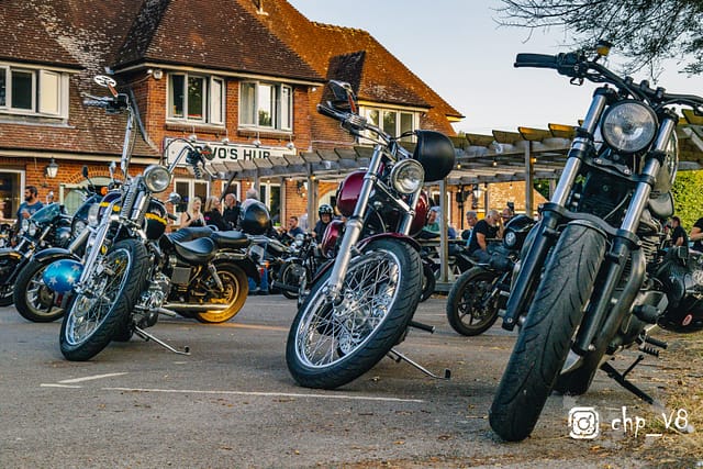 Bike Night at Rivos Hub Sandford - ColinHillPhotography.uk