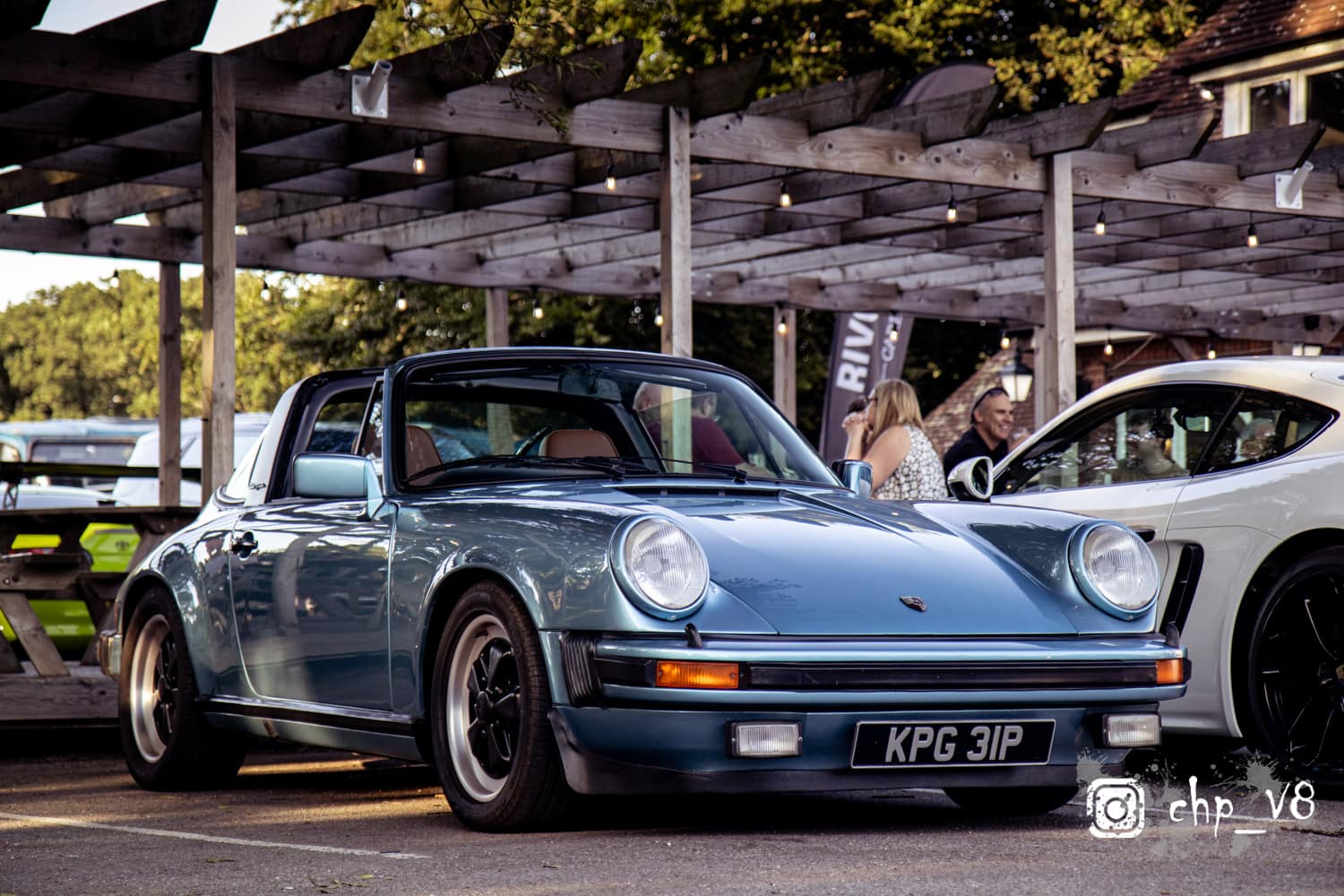 Porsches at Rivos Hub Sandford - ColinHillPhotography.uk