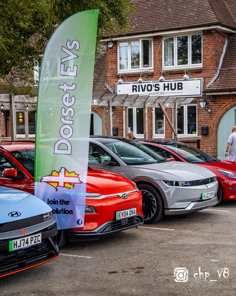 Dorset EVs at Rivos Hub Sandford - colinhillphotography.uk