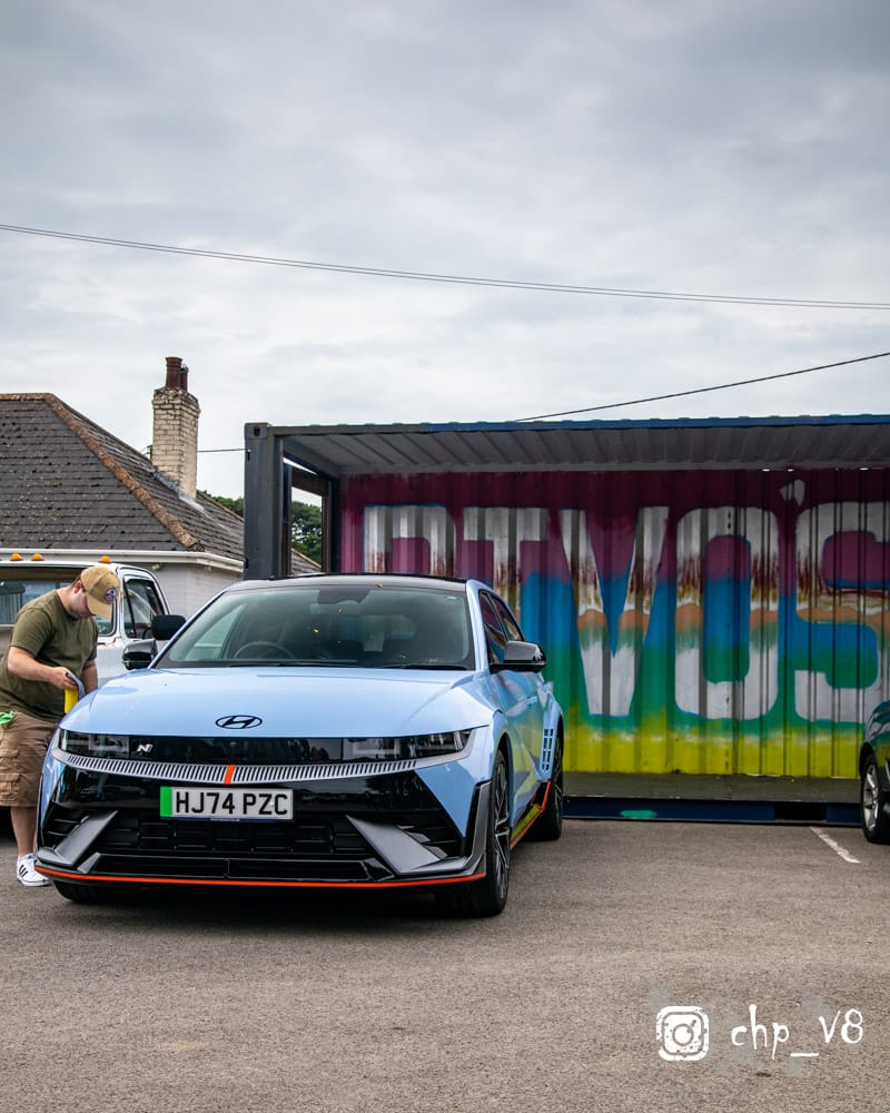 Dorset EVs at Rivos Hub Sandford - colinhillphotography.uk